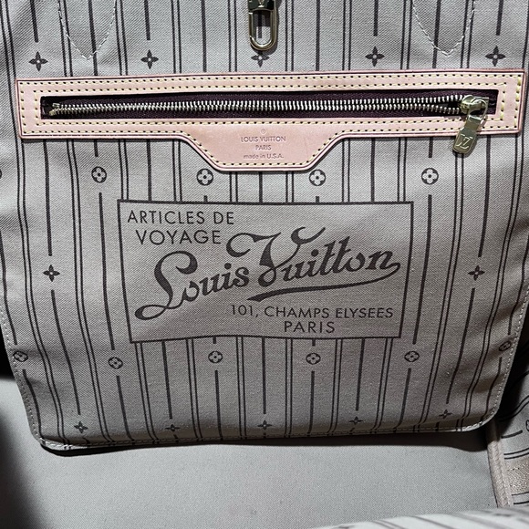 100% Authentic Louis Vuitton Neverfull GM Tote in classic Monogram canvas. - Picture 6 of 14